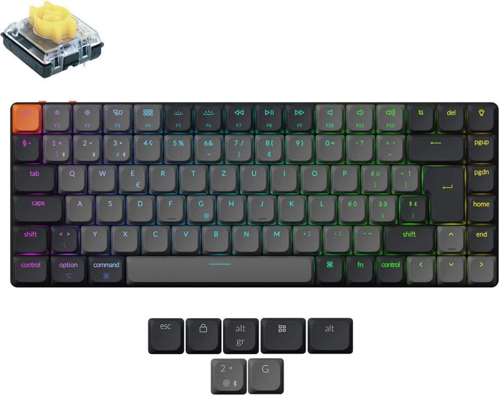 Immagine prodotto Keychron K3 QMK (Version 3) (CH, Cablato, Senza fili)