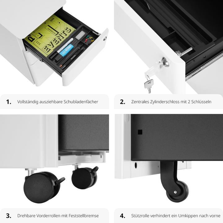 Actual product image tectake Parvus (30 x 50 x 59.5 cm)