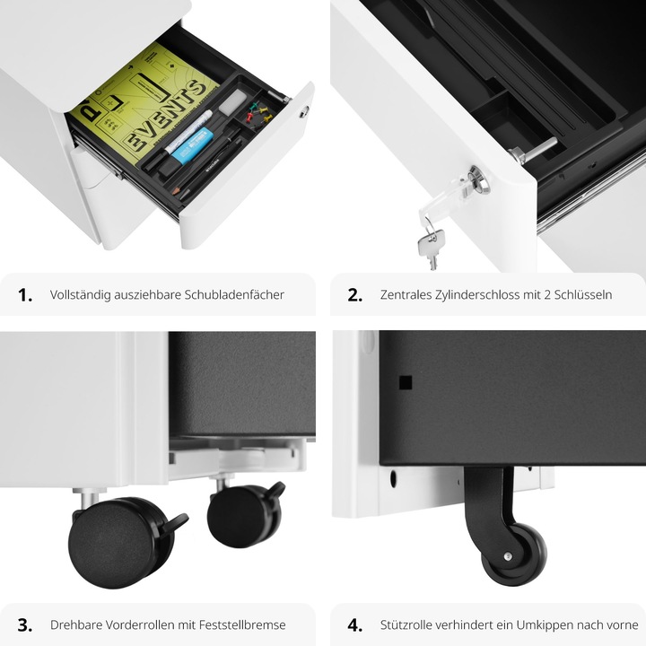 Produktbild tectake Parvus (30 x 50 x 59.5 cm)
