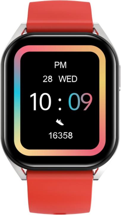 Canyon Smartwatches Smartwatch Chatter SW-58 BT-CALL Silber Rot