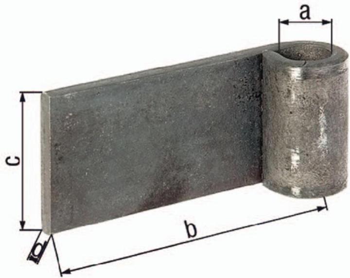 Image du produit GAH Bande à souder 20x100x60x8mm acier brut