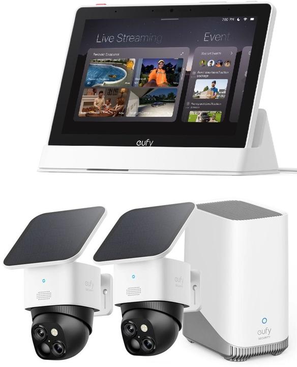 Produktbild eufy Kit SoloCam S340 Homebase con Display Intelligente