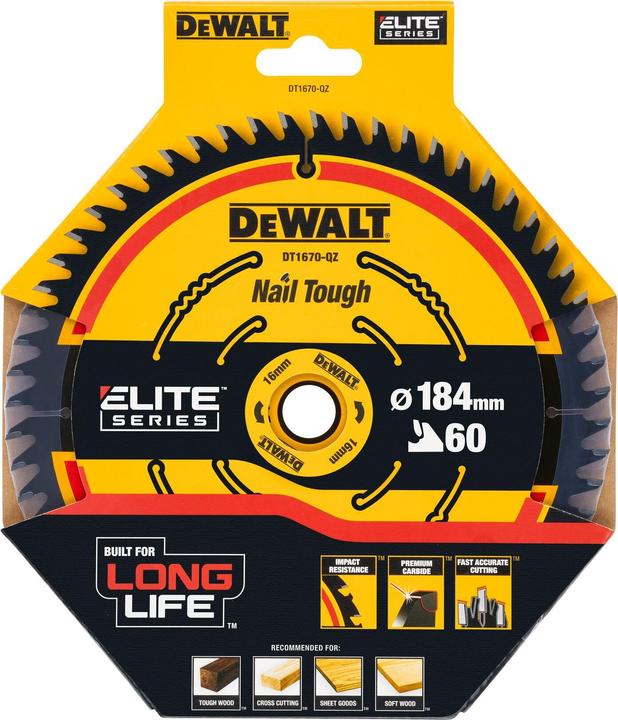 Actual product image DeWalt Handheld circular saw blade