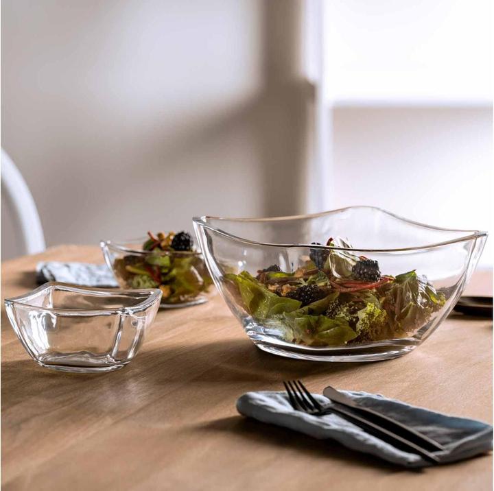 Actual product image Leonardo Piazza bowl 1 piece, transparent (1x)