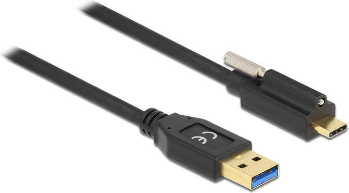 Delock 84028 USB Kabel 1,5 m USB 3.2 Gen 1 (3.1 Gen 1) USB A USB C Schwarz (1.50 m, USB 3.2 Gen 1)