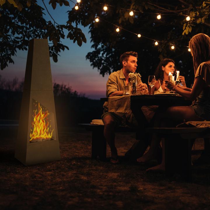 Produktbild Relaxdays Gartenkamin