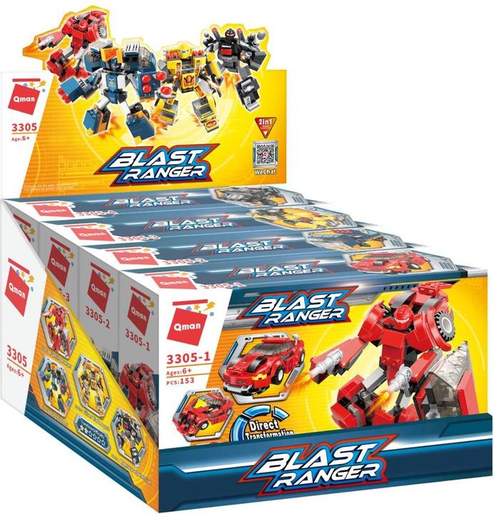 Produktbild Qman Blast Ranger 4er Set