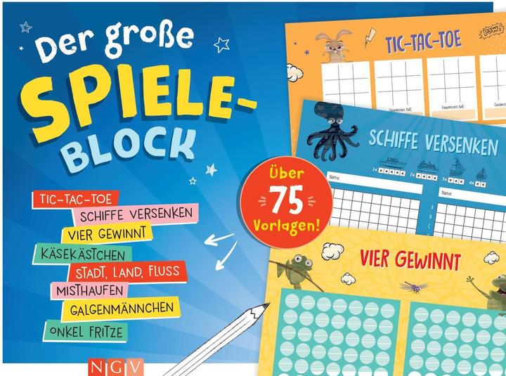Der grosse Spiele-Block (Deutsch, 2023)
