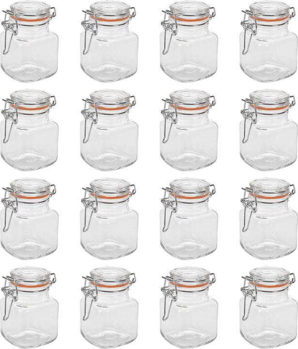 Actual product image Excellent Houseware Storage jar with swing stopper (0.09 l)
