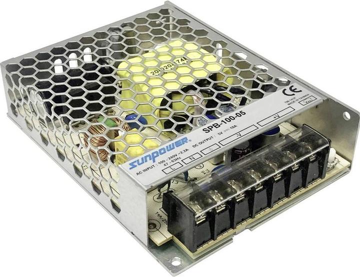 Produktbild Dehner Elektronik AC/DC-Einbaunetzteil 8.5 A 100 W 12 V/DC Stabilisiert (100 W)