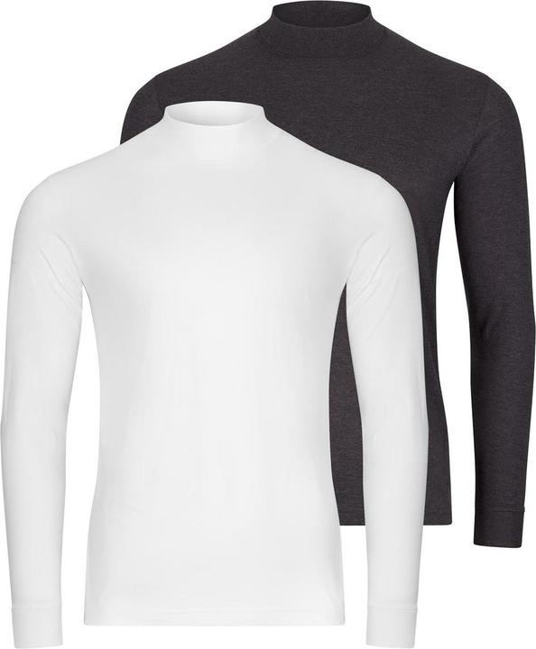 Immagine prodotto Ragman 2er Pack Basic Langarmshirt (M)