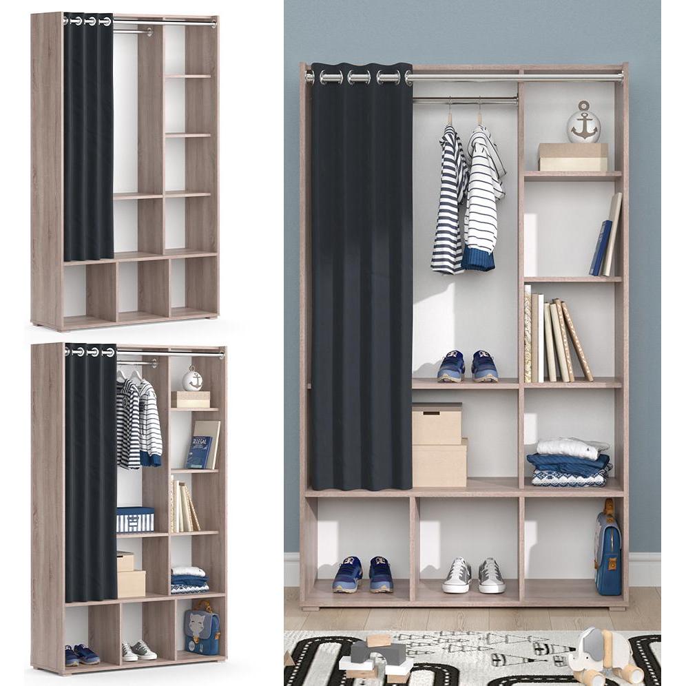 Thumbnail - Vicco, Kinderkleiderschrank, Luigi (105.80 cm)