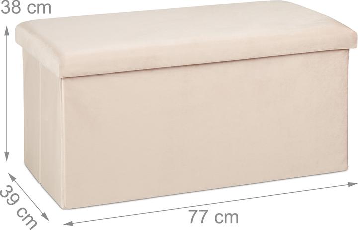 Produktbild Relaxdays Sitzbank (77 cm)