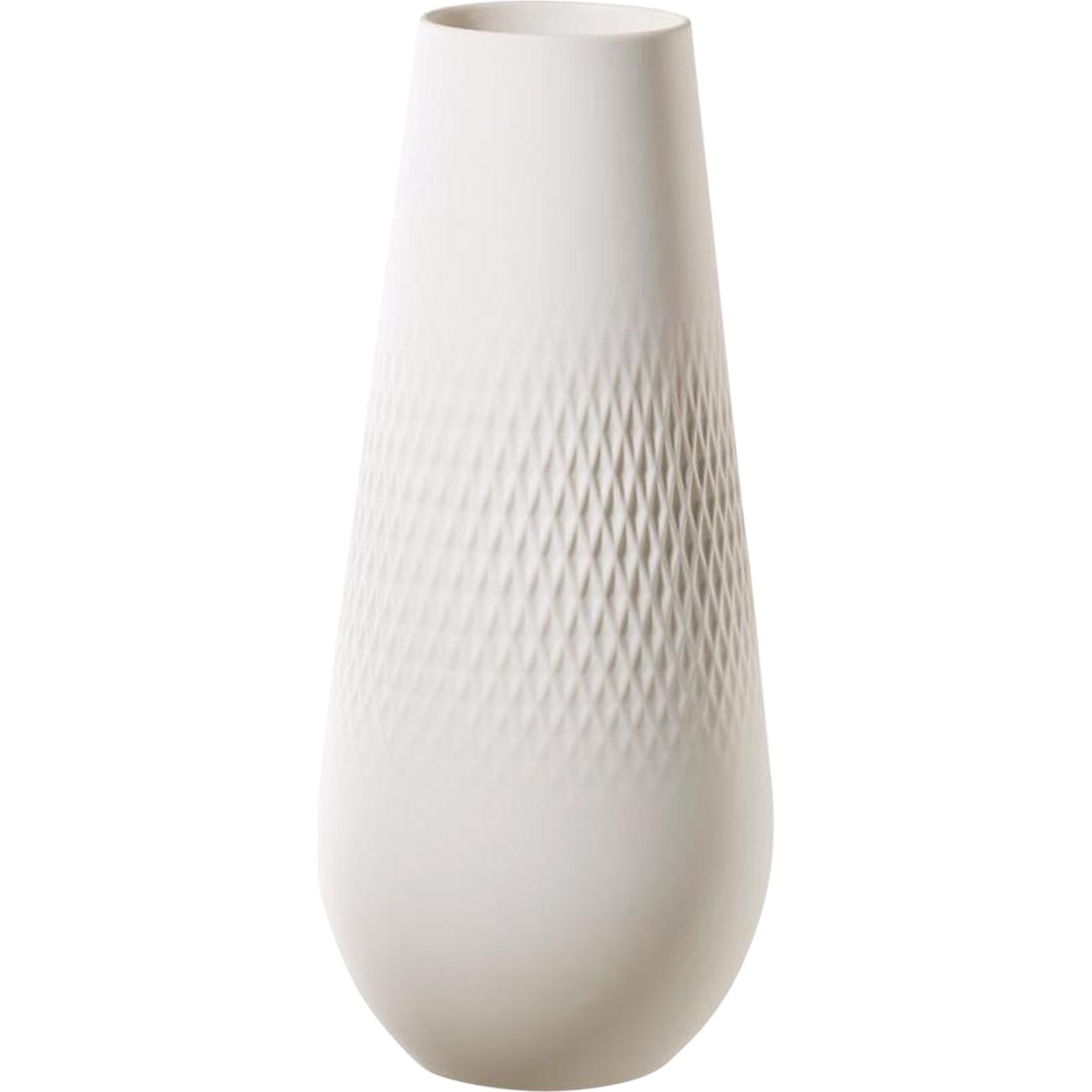 Villeroy & Boch, Vase, Collier blanc (1 x, 11.5 x 11.5 x 26 cm, 1.50 l)