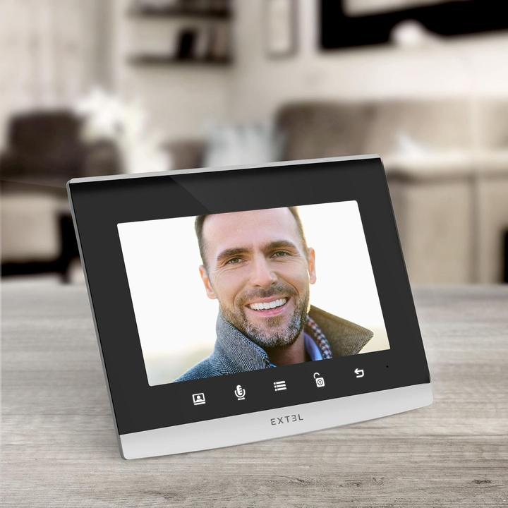 Image du produit Extel Wave 2 draadloze Wi-Fi intercom met camera + 7 inch scherm