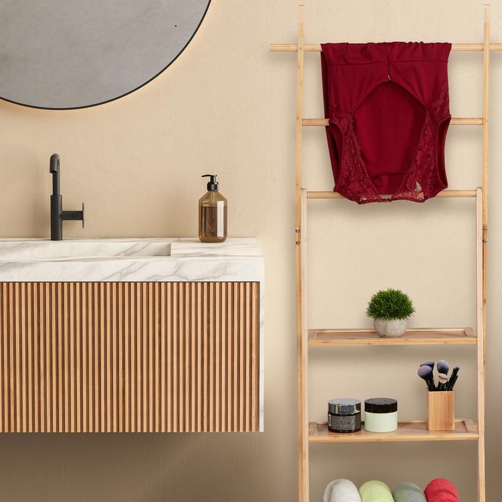Actual product image Relaxdays Towel ladder