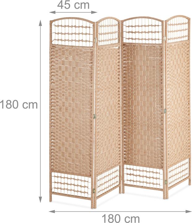 Actual product image Relaxdays Folding Screen