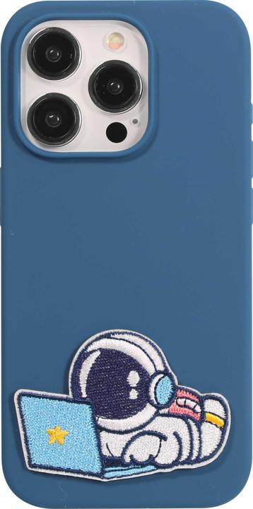 Produktbild PhoneLook Sticker Aufkleber für Handy/Tablet/Computer 3D gestickt Astronaut with laptop