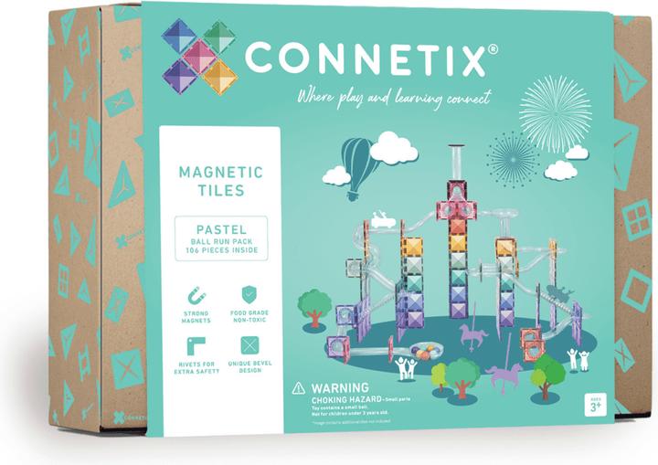 Connetix Pastel Ball Run Pack