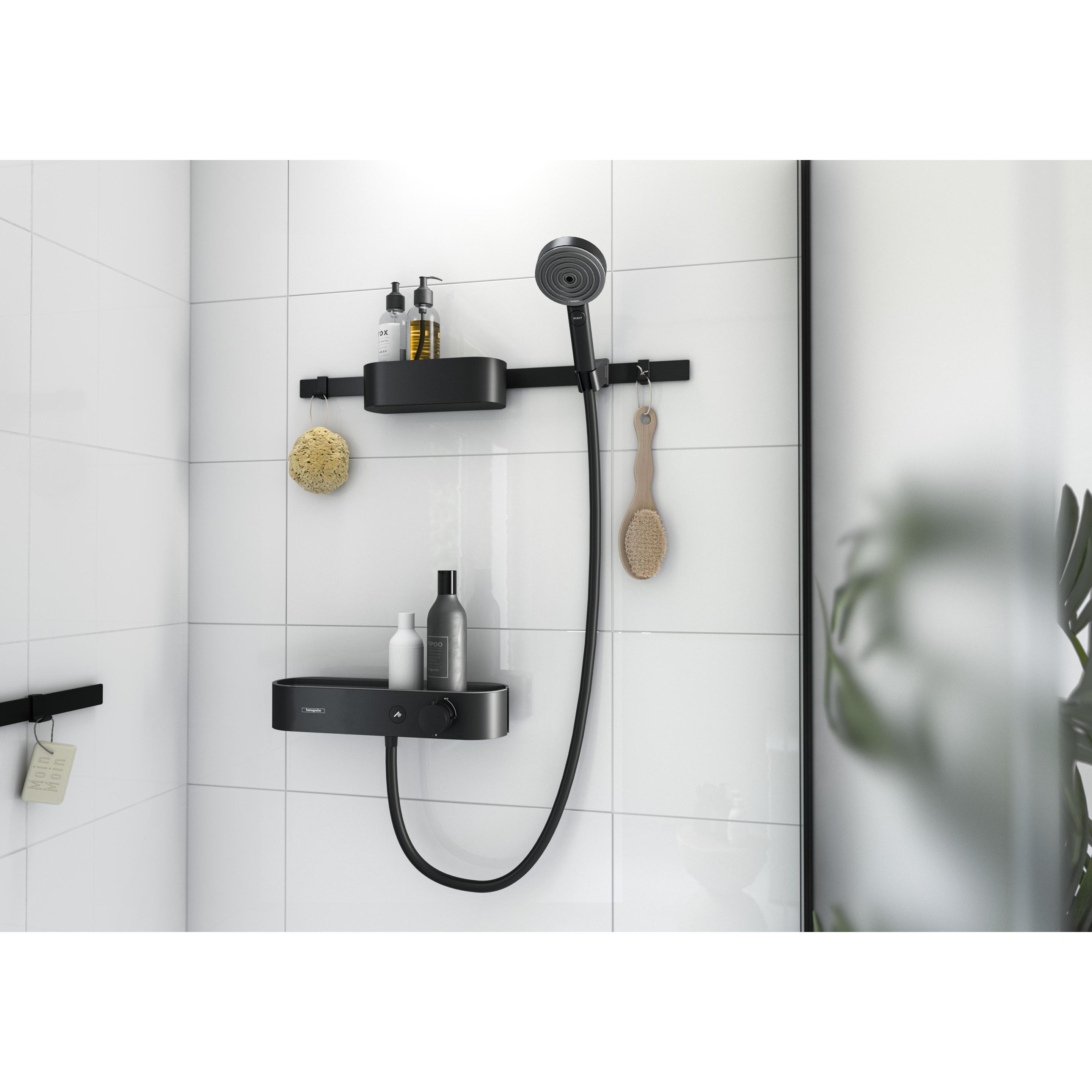 Thumbnail - hansgrohe, Duschsystem, HG Bundle WallStoris 105 mattschwarz