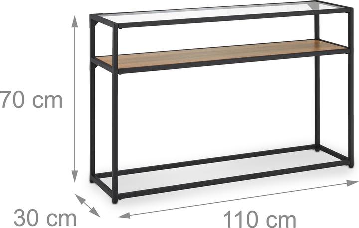 Produktbild Relaxdays Konsolentisch (110 x 30 x 70 cm)