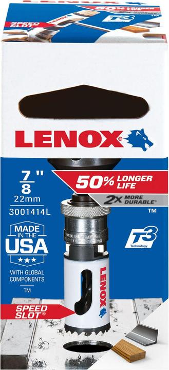 Actual product image Lenox Crown "" BIMETAL 22 mm (22 mm)