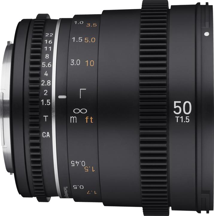 Produktbild Samyang 50mm T1.5 MK2 MFT (Micro Four Thirds, Vollformat, APS-C / DX)