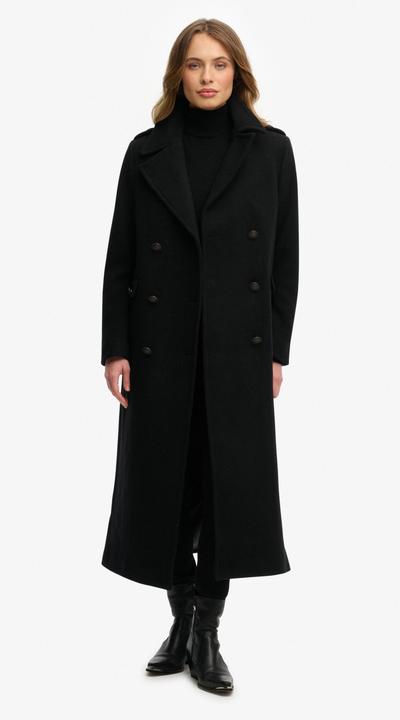 Actual product image Superdry Double Breasted Wool Blend Coat