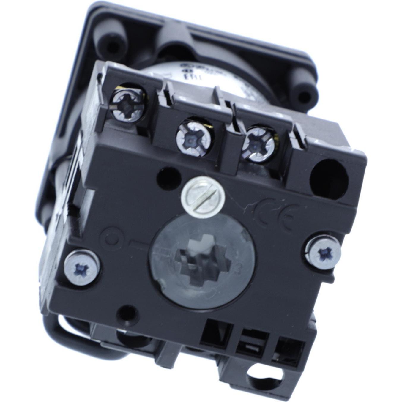 Schneider Electric Voltmeter Switch 12A, Pulsante + Interruttore