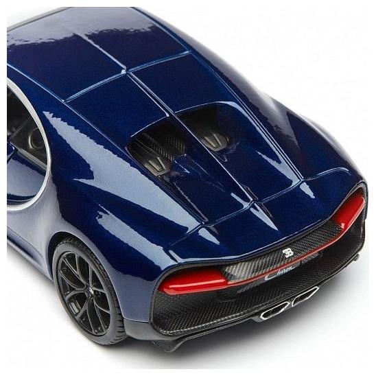 Actual product image Bburago 18-43060 Bugatti Chiron κλίμακα 1:32 μεταλλικό (Asst.18/43100,18/43000) μπλε