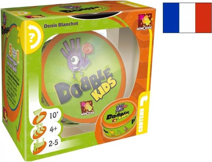 Actual product image Zygomatic Asmodee Dobble Kids Francais/Nederlands (Dutch, French)