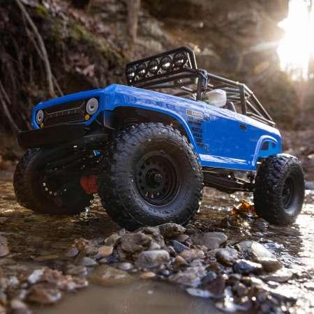 Produktbild Axial SCX10 II Deadbolt Elektro Brushed Crawler 4WD 1:10 RTR Blau (RTR Ready-to-Run)
