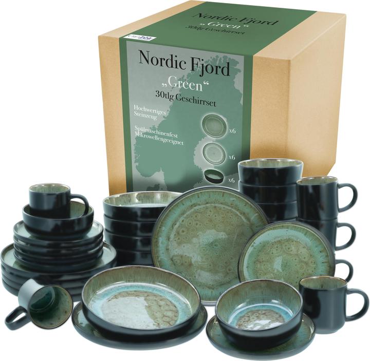 Produktbild CreaTable Nordic Fjord (6 Stück)