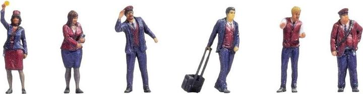 Actual product image Noch Z Railway staff Ready-made model