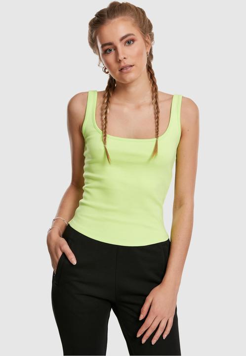 Actual product image Urban Classics Ladies Wide Neck Top (XS)