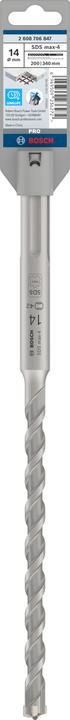 Produktbild Bosch Professional Zubehör PRO SDS max-4 Hammerbohrer, 14 x 200 x 340 mm (14 Millimeter)