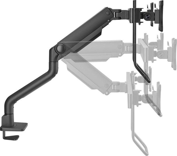 Actual product image Neomounts Select Desk Mount, double disp (Table, 32", 8 kg)