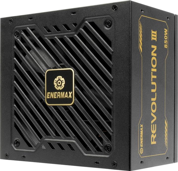 Immagine prodotto Enermax Power Supply 850W Revolution3 80+ Gold Black FULLMOD (850 W)