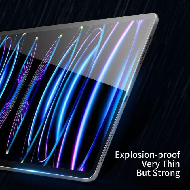Actual product image Dux Ducis iPad Pro 12.9 2020 - protective glass film transparent (1 Piece, iPad Pro 12.9 2018 (3. Gen), iPad Pro 12.9 2020 (4. Gen))