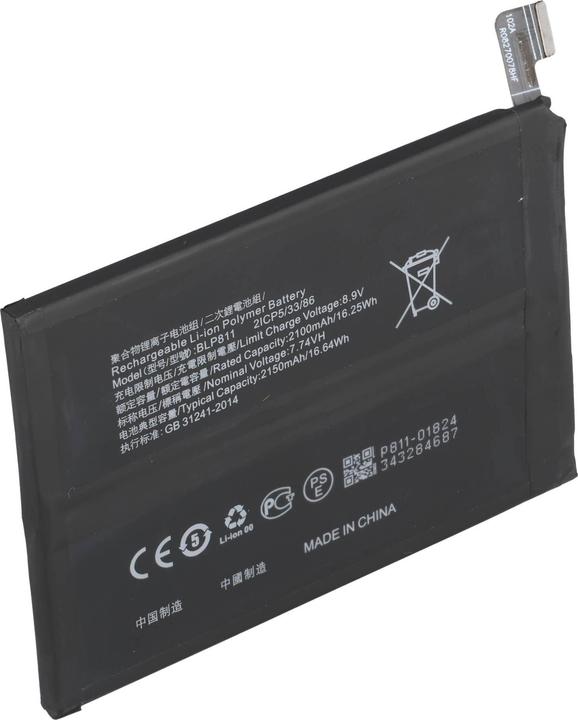 Produktbild AccuCell Akku passend für OPPO Reno 5, Li-Polymer, 7,74V, 2150mAh, 16,6Wh, ohne Werkzeug