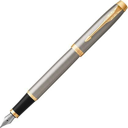 Actual product image Parker Pen IM Brushed Metal G.C. (Silver, Gold, 1 x)