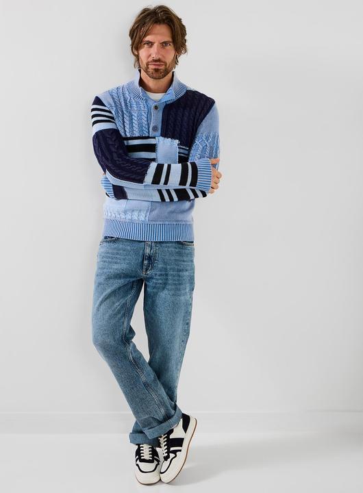 Image du produit Joe Browns Patchwork Cable Funnel Knit (3XL)