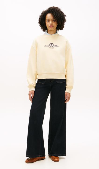 Produktbild Tommy Hilfiger Varsity Crest Terry Pullover Sweatshirt (M)