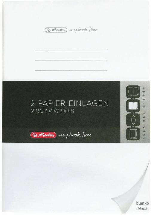 Actual product image Herlitz 50034130 Notebook 80 sheets (A5, Plain, No binding)