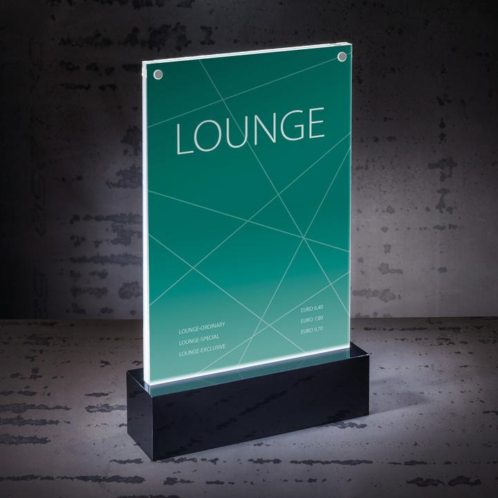 Produktbild Sigel Ice Tischaufsteller LED luminous (A5)