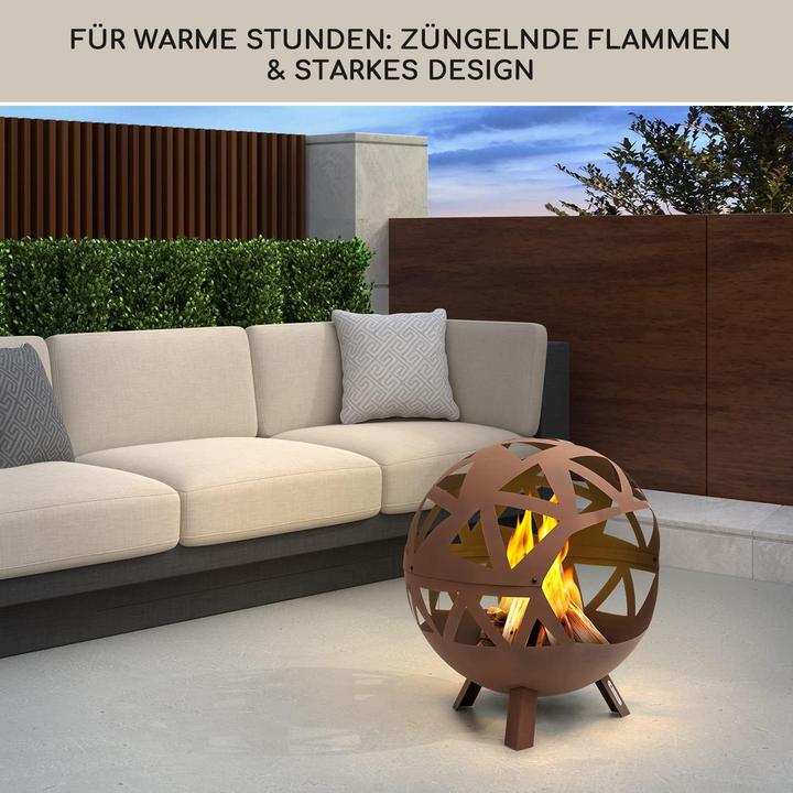 Produktbild Blumfeldt Robuste Stahl-Feuerschale 68 cm