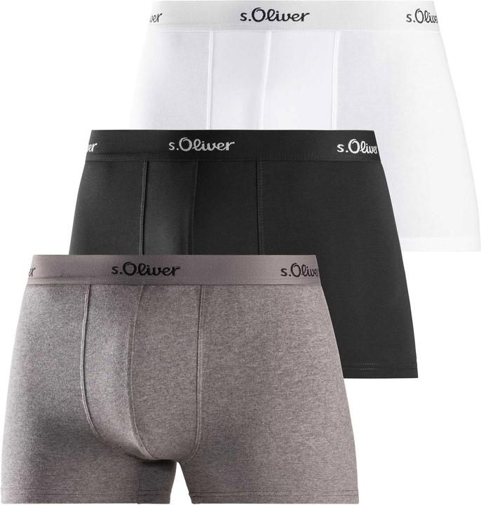 Produktbild S.Oliver Boxershort Casual Stretch - 19976 (L, 3er Pack)