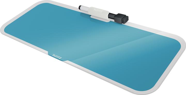 Leitz Glassboard Desktop-Memoboard Blau (38 x 15 cm)