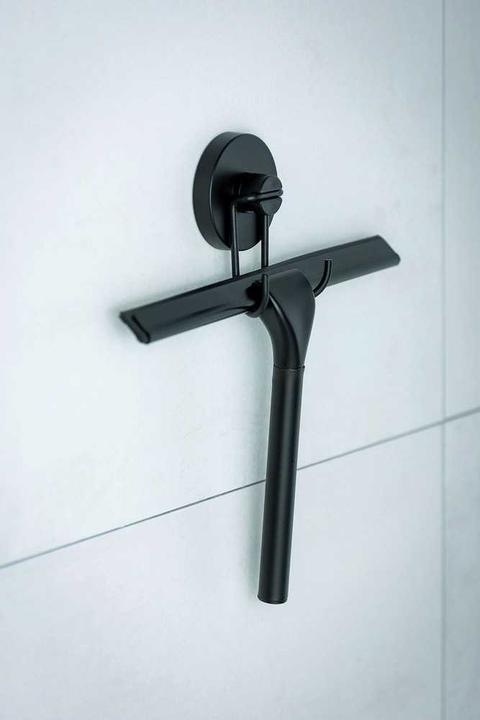 Immagine prodotto Wenko Spatola per box doccia Vacuum-Loc 25 cm Nero