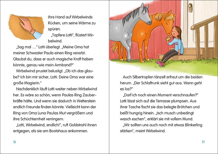Actual product image Die Wolkenponys (Band 3) - Das verzauberte Schloss (German, Barbara Rose, Jutta Berend, 2022)